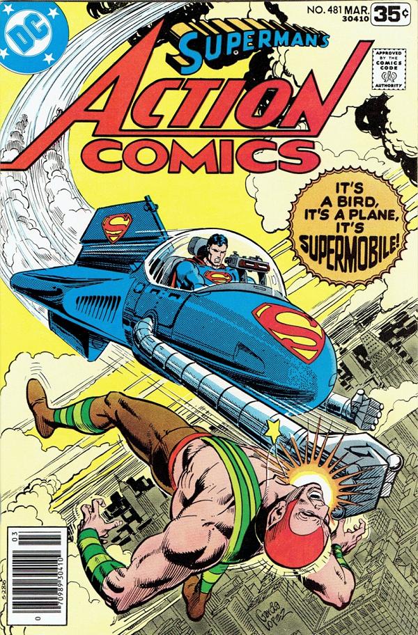 Action Comics #481 null cover