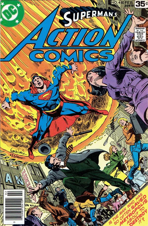 Action Comics #480 null cover