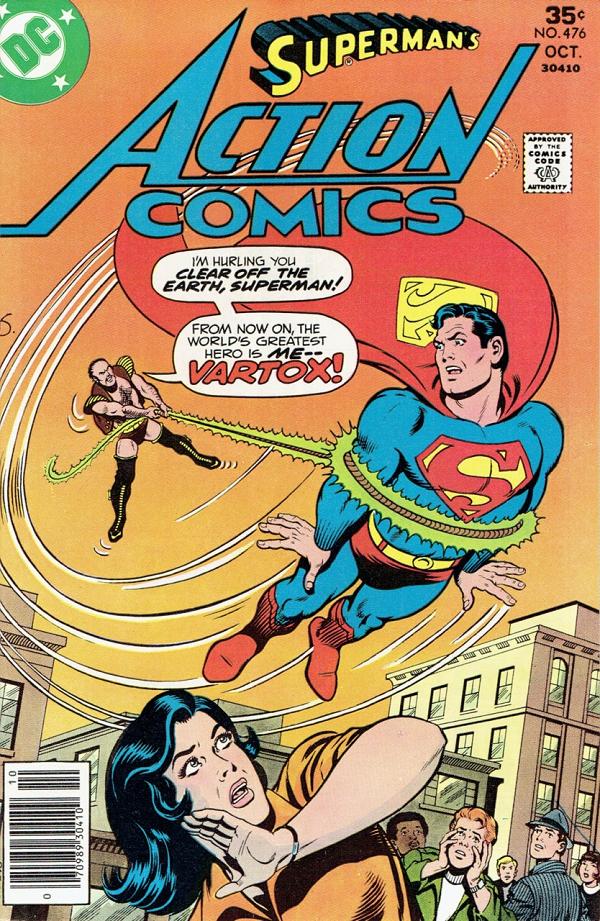 Action Comics #476 null cover