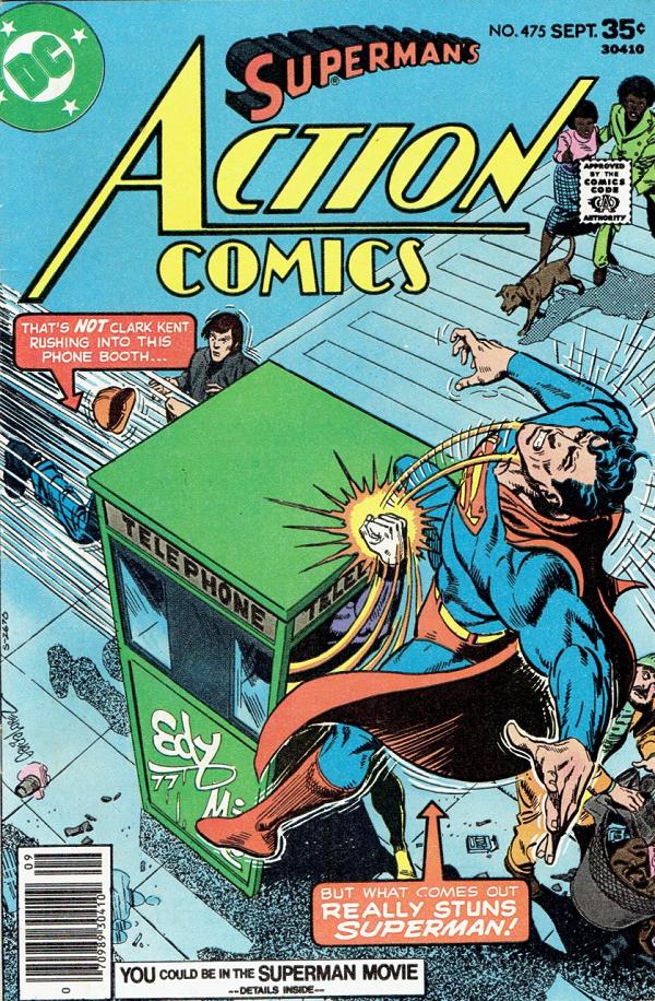 Action Comics #475 null cover