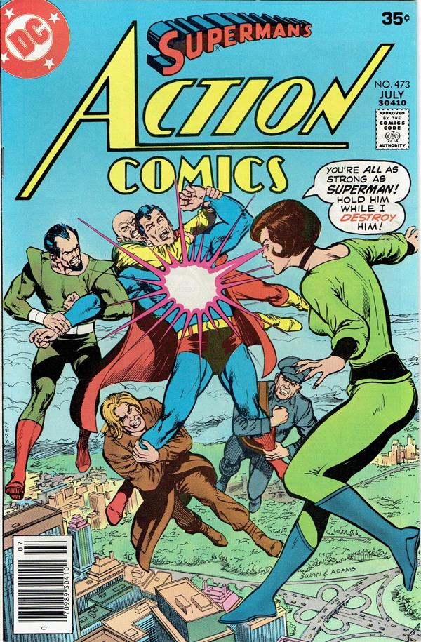 Action Comics #473 null cover
