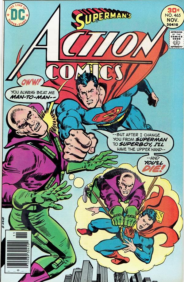 Action Comics #465 null cover