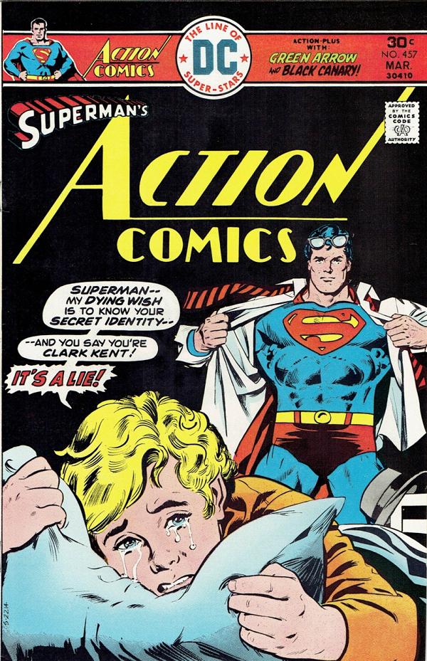 Action Comics #457 null cover