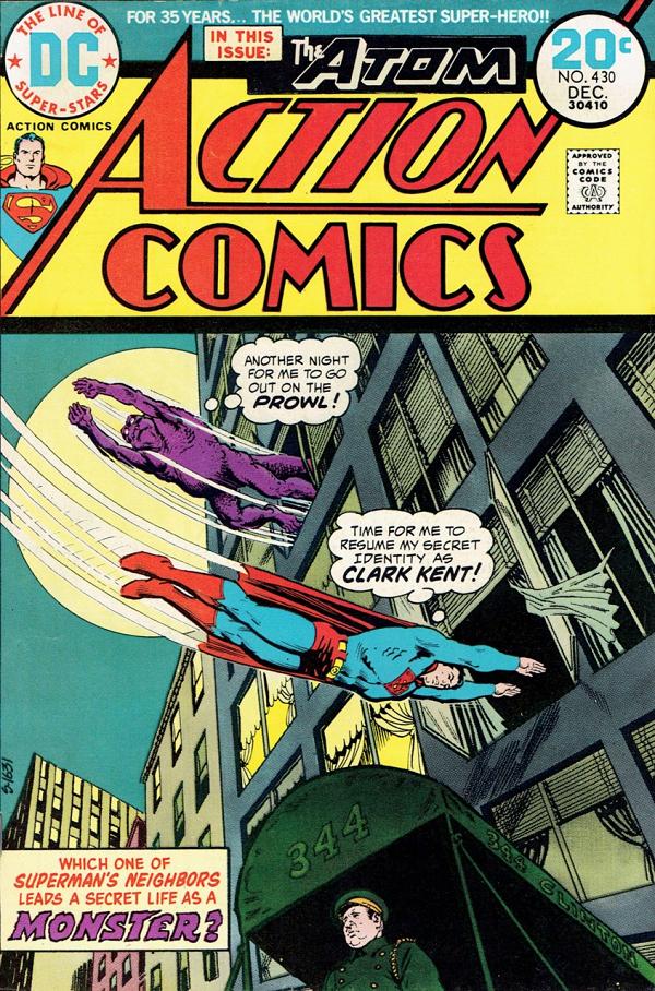 Action Comics #430 null cover