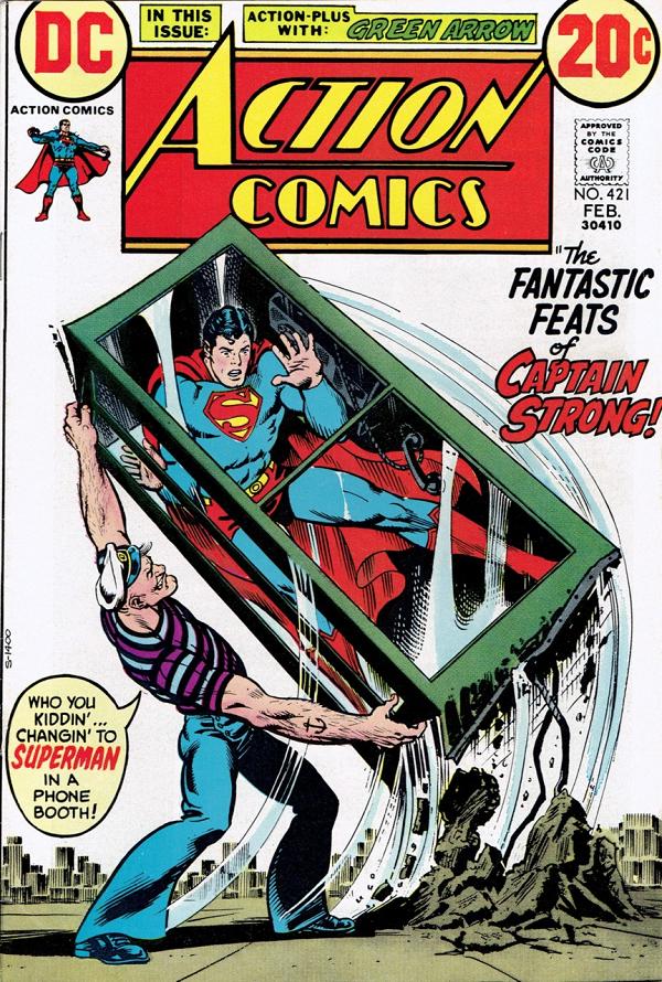 Action Comics #421 null cover