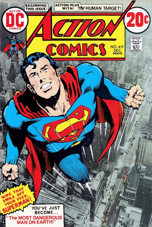 Action Comics #419 cover by Murphy Anderson