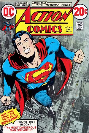 Action Comics #419 cover by Murphy Anderson