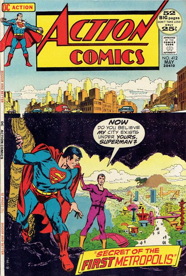 Action Comics #412 null cover