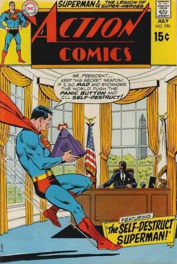 Action Comics #390 null cover