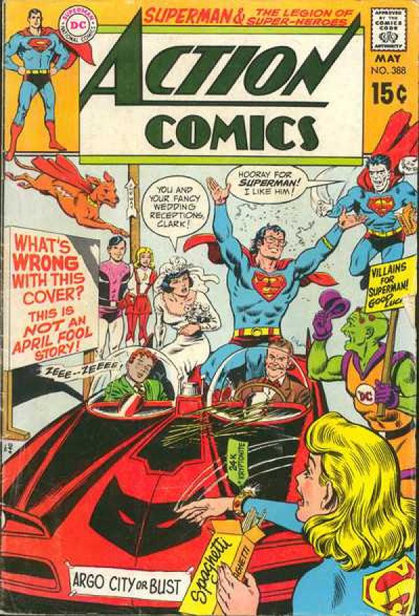 Action Comics #388 null cover