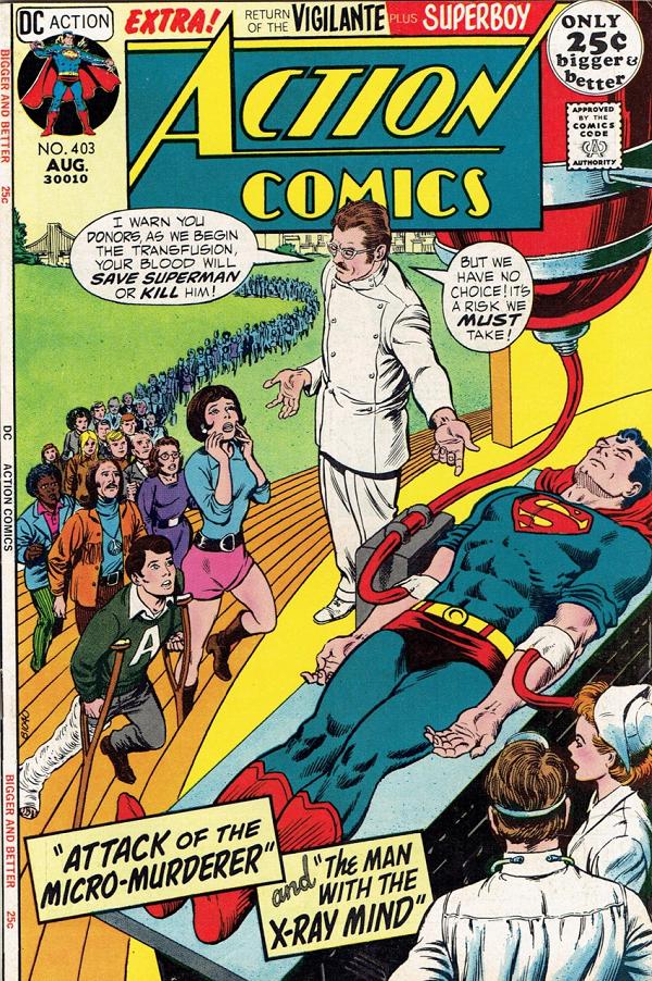 Action Comics #403 null cover