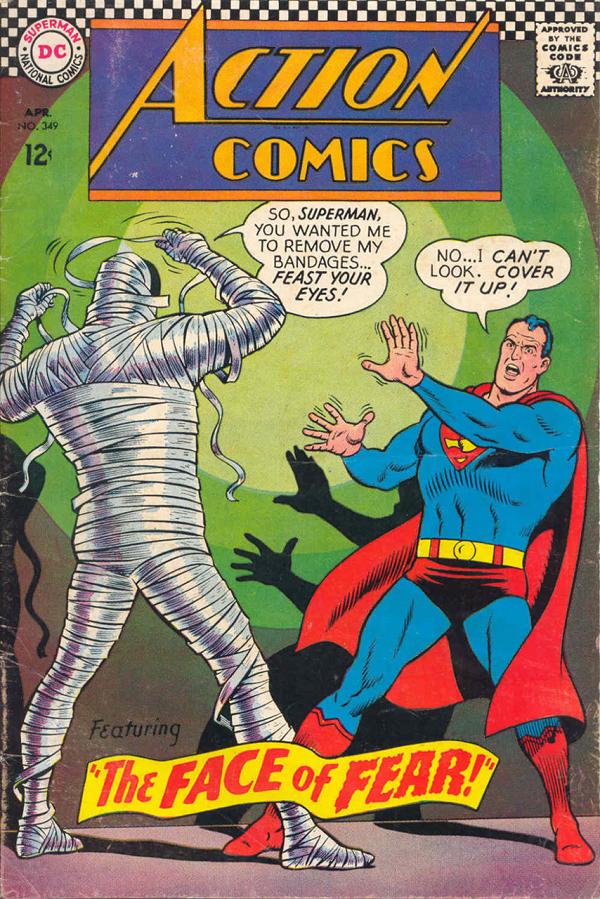 Action Comics #349 null cover