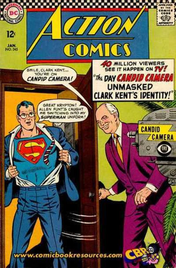 Action Comics #345 null cover
