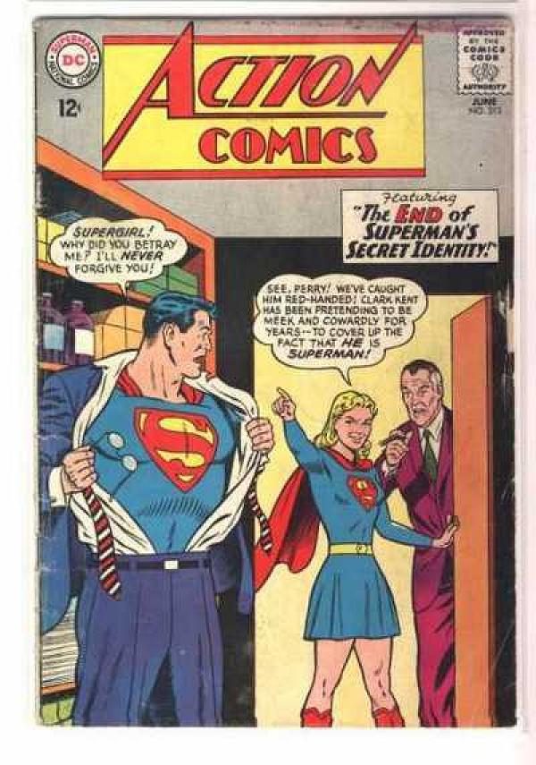 Action Comics #313 null cover