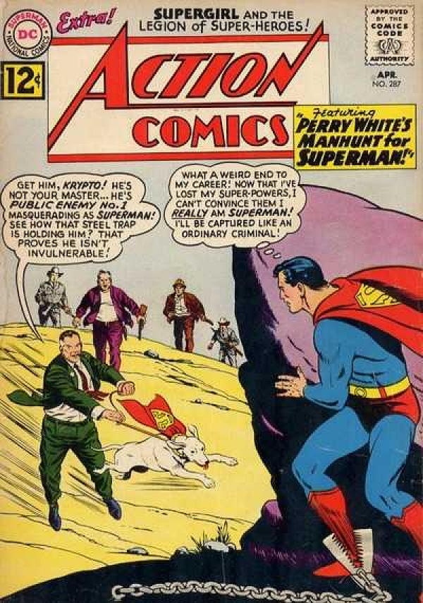 Action Comics #287 null cover