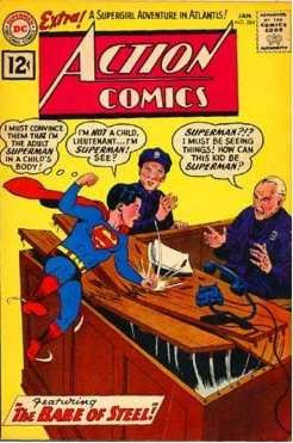 Action Comics #284 null cover