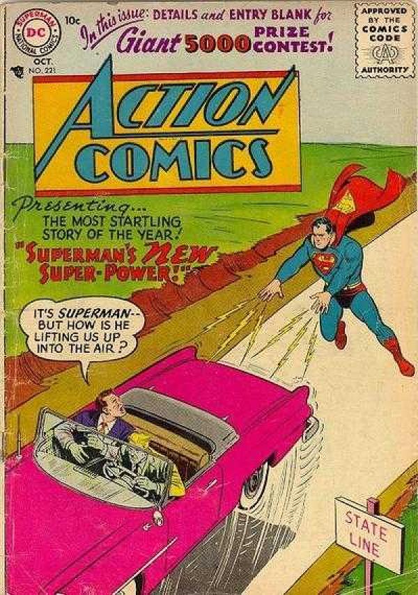 Action Comics #221 null cover