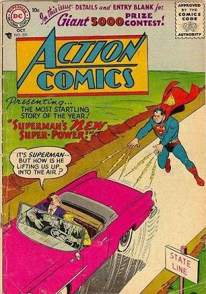 Action Comics #221 cover