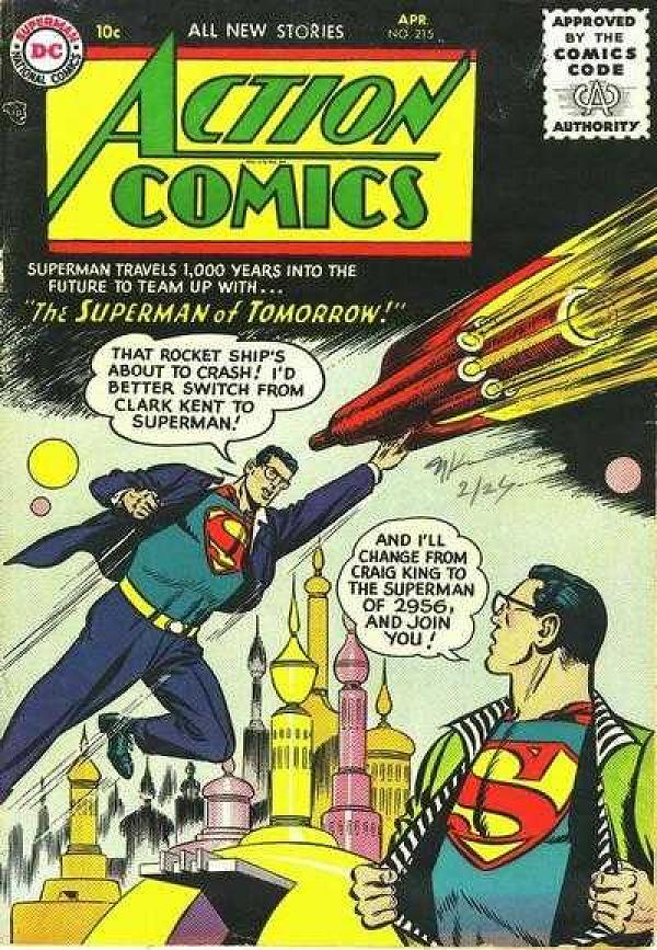 Action Comics #215 null cover