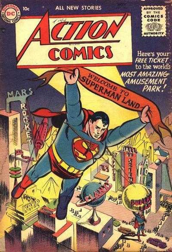 Action Comics #210 null cover