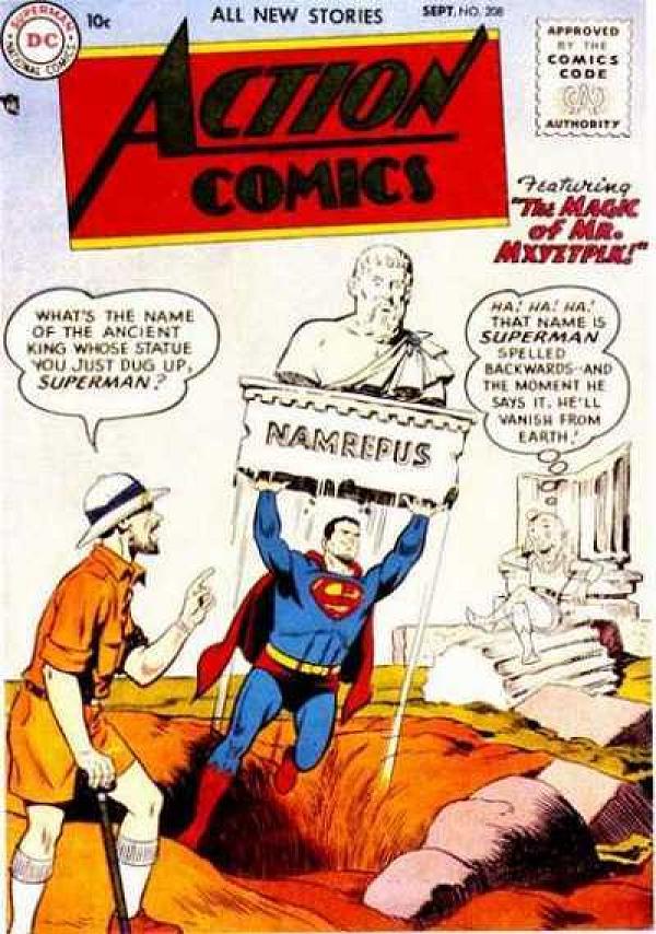 Action Comics #208 null cover
