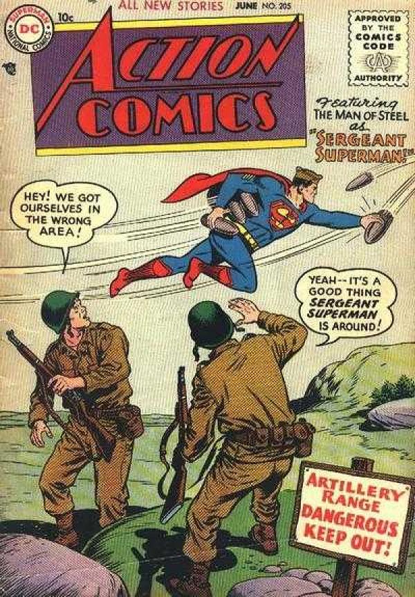 Action Comics #205 null cover