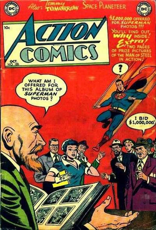 Action Comics #185 null cover