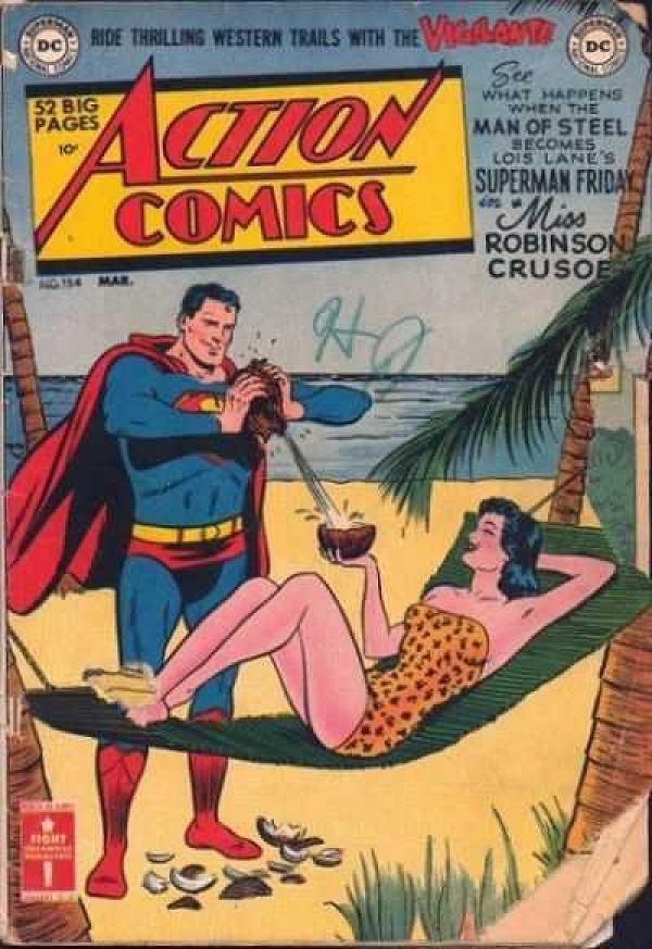 Action Comics #154 null cover