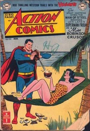 Action Comics #154 cover