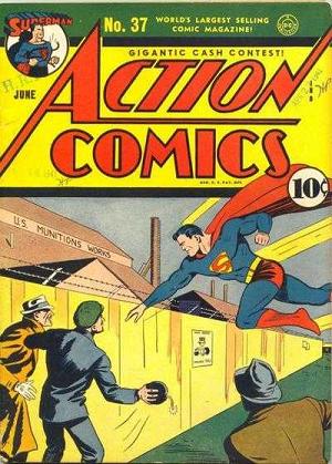 Action Comics #37 cover