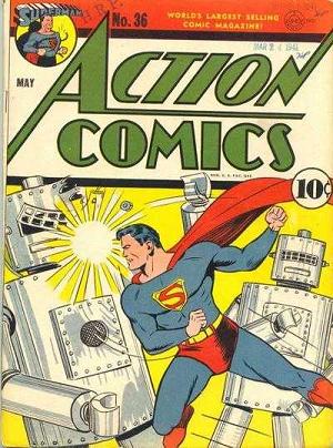 Action Comics #36 cover