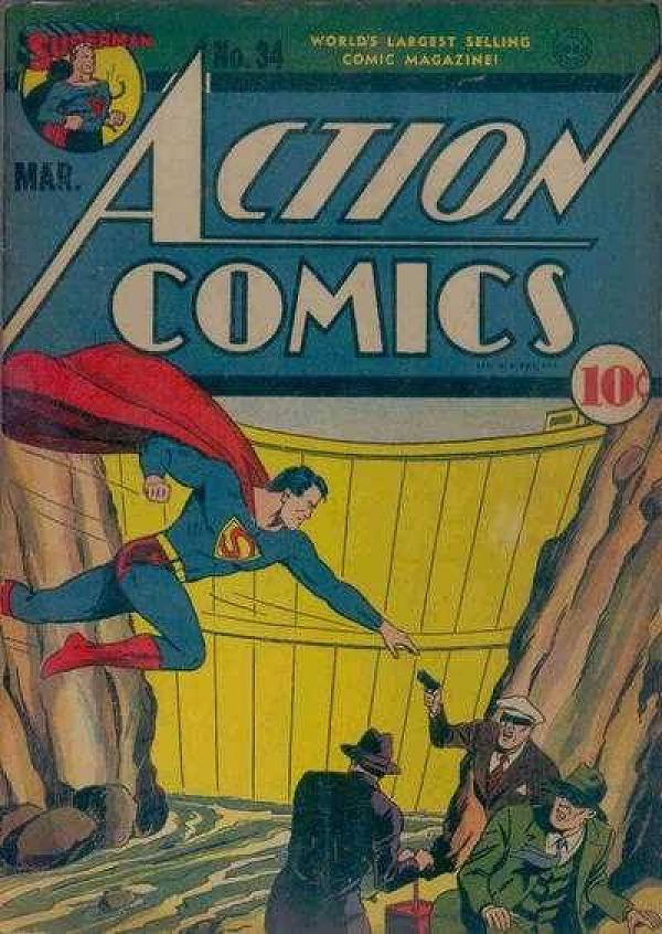 Action Comics #34 null cover