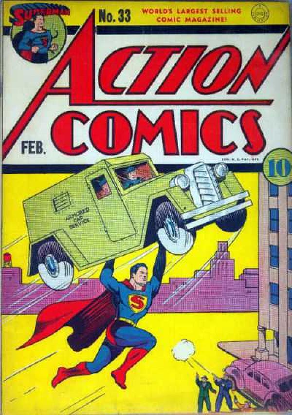 Action Comics #33 null cover