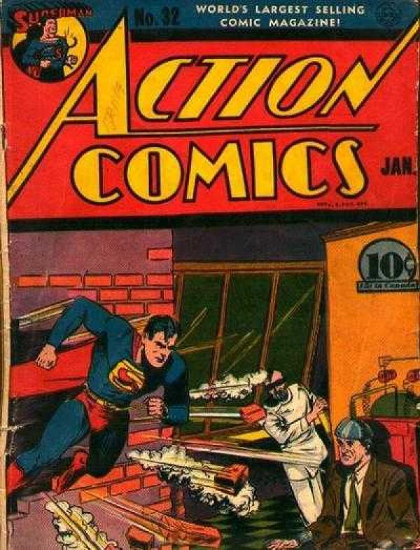 Action Comics #32 null cover