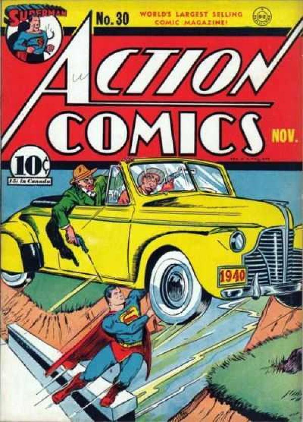 Action Comics #30 null cover