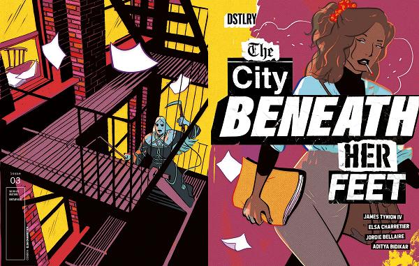 The City Beneath Her Feet Cvr A Elsa Charretier #3 cover