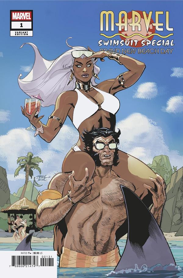 Marvel Swimsuit Special: Brand New Beach Day Wraparound Cover #1 TERRY DODSON VARIANT cover