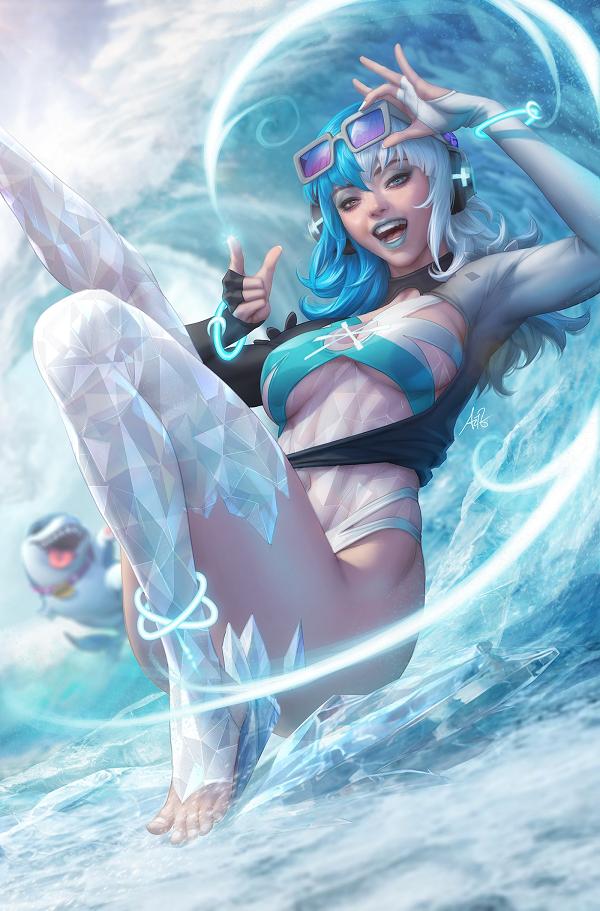 Marvel Swimsuit Special: Brand New Beach Day Wraparound Cover #1 ARTGERM VIRGIN VARIANT [1:200] cover