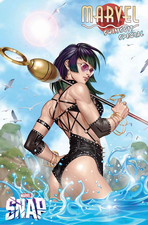 Marvel Swimsuit Special: Brand New Beach Day Wraparound Cover #1 INHYUK LEE MARVEL SNAP SWIMSUIT VARIANT cover