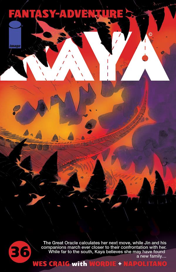 Kaya #36 CVR A WES CRAIG cover