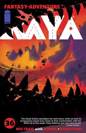 Kaya #36 CVR A WES CRAIG cover
