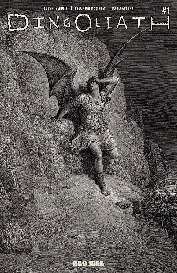 Dingoliath #1 variant cover by Gustave Dore