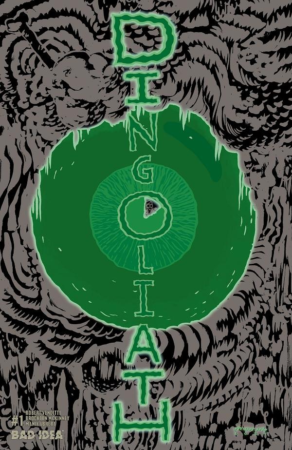 Dingoliath #1 CVR F (ONE SHOT) CVR F MANIX ABRER GLOW IN THE DARK cover