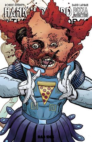 Hank Howard, Pizza Detective The Inside Job #1 CVR B (ONE SHOT) CVR B DAVID LAPHAM CRONENBERG HOMAGE cover