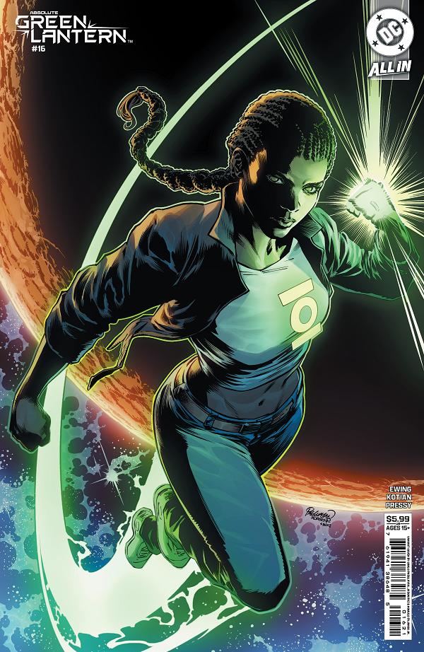 Absolute Green Lantern #16 CVR B CVR B CARLO PAGULAYAN CARD STOCK cover