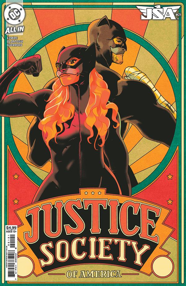 Jsa #21 CVR B CVR B MATT TAYLOR CARD STOCK cover