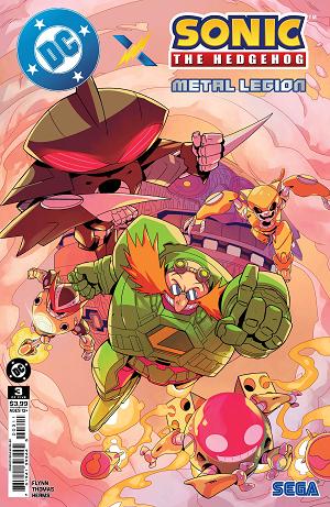Dc X Sonic The Hedgehog The Metal Legion #3