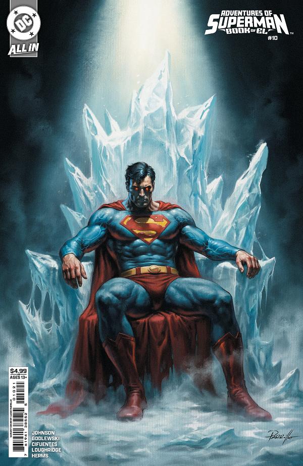 Adventures Of Superman Book Of El #10 CVR B (OF 12) CVR B LUCIO PARRILLO CARD STOCK cover