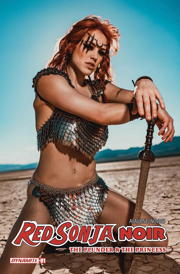 Red Sonja Noir The Plunder And The Princess #1 CVR C (ONE SHOT) CVR C COSPLAY MOLLY STEWART cover