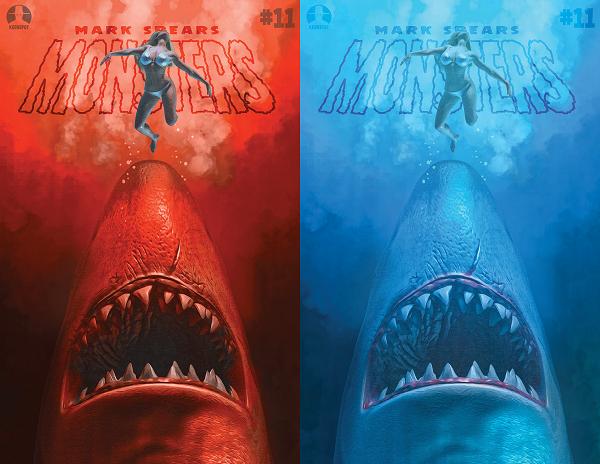 Mark Spears Monsters #11 variant cover by Mark Spears